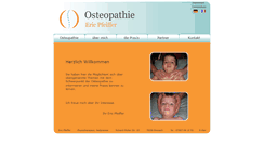 Desktop Screenshot of osteopathie-breisach.de